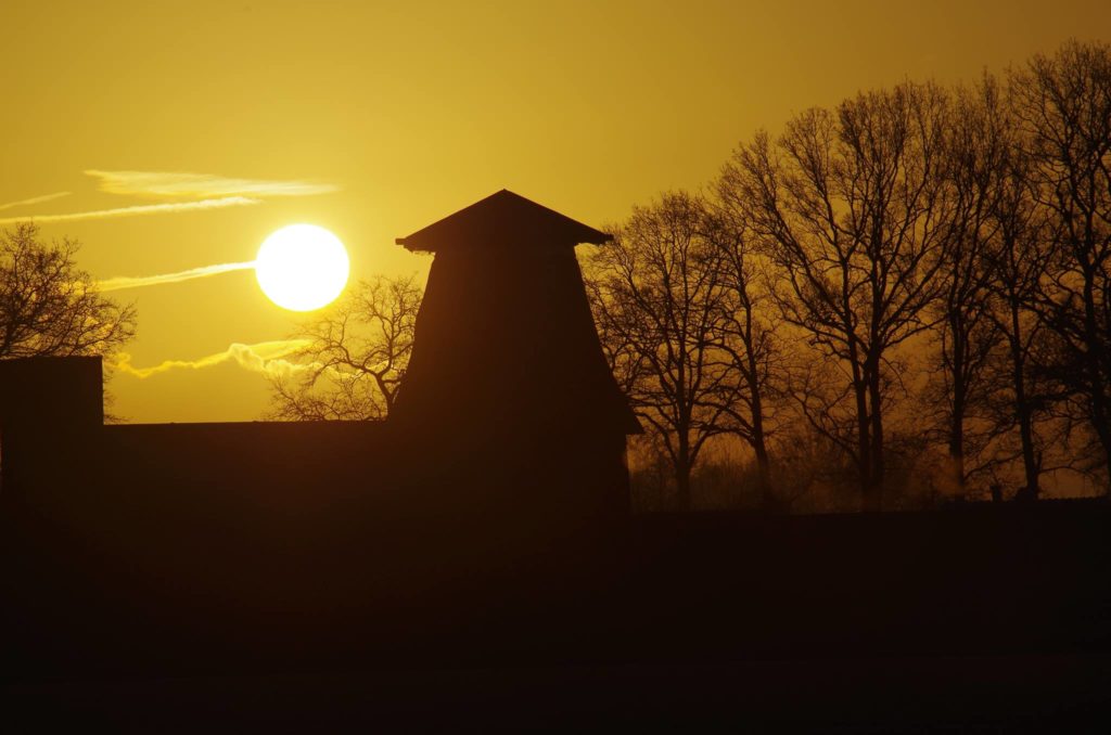Molen zonder wieken.